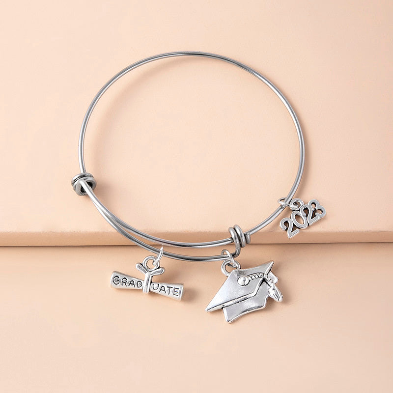 Graduation Cap Pendant Necklace